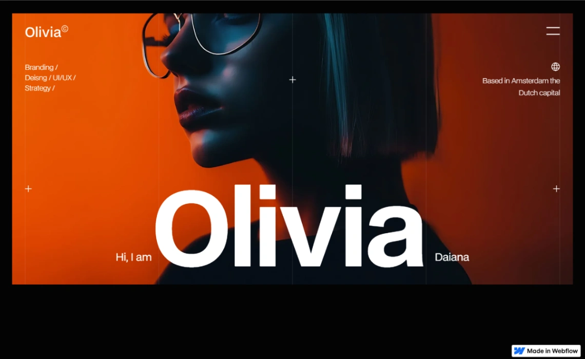 Personal Portfolio website template
