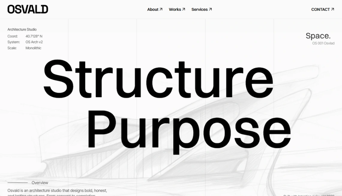 Architecture Studio website template