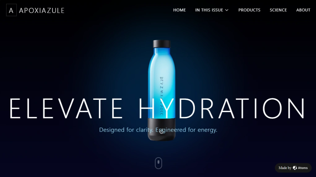 Premium Beverage website template