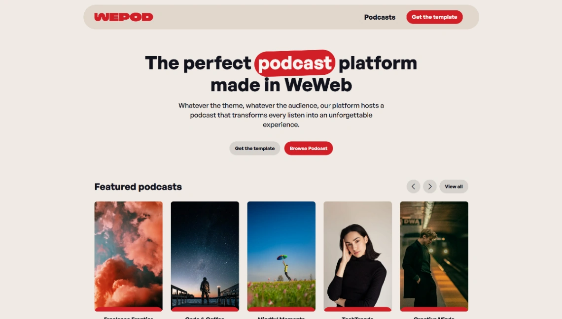 Resource Directory website template