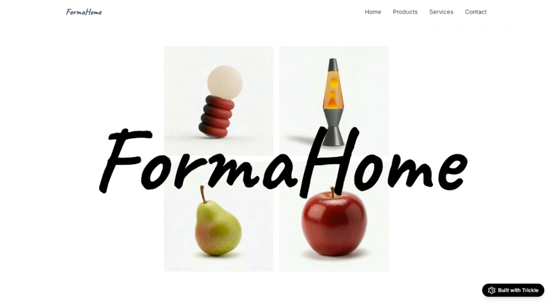 Premium Furniture Store website template