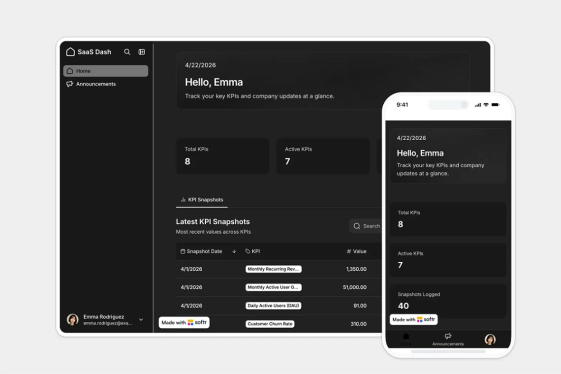SaaS templates