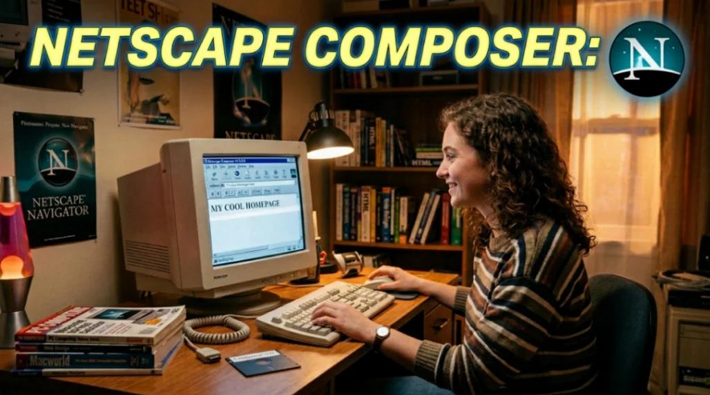 Netscape Composer: The Original Browser Builder