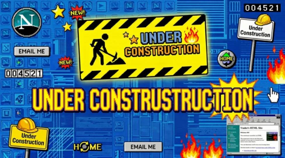 Early Web Design and the Under Construction GIF