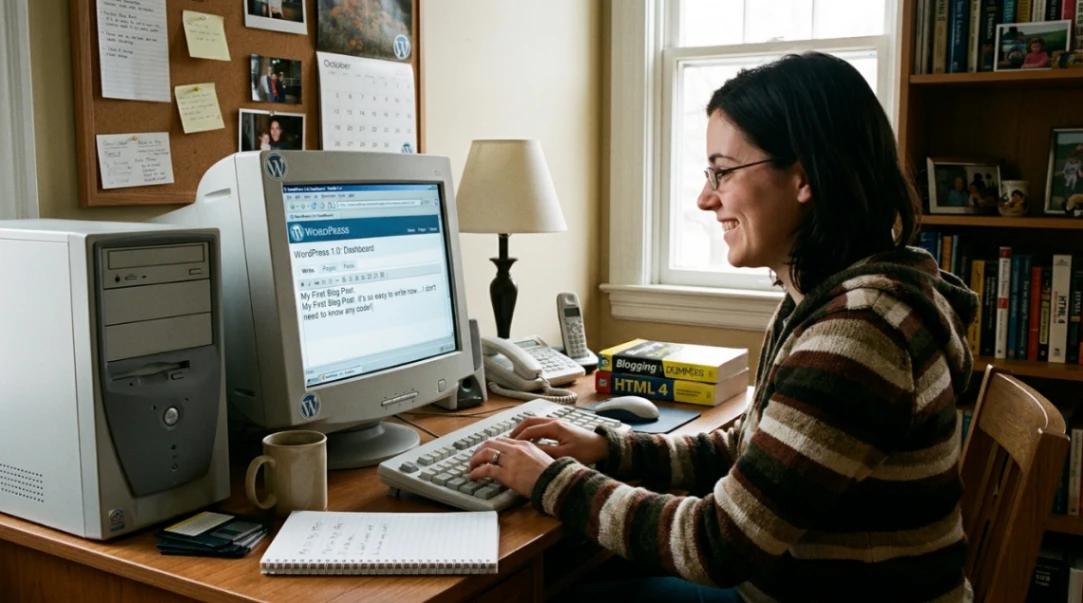 How WordPress Made "No-Code" Real in 2003 (And Changed the Web Forever)