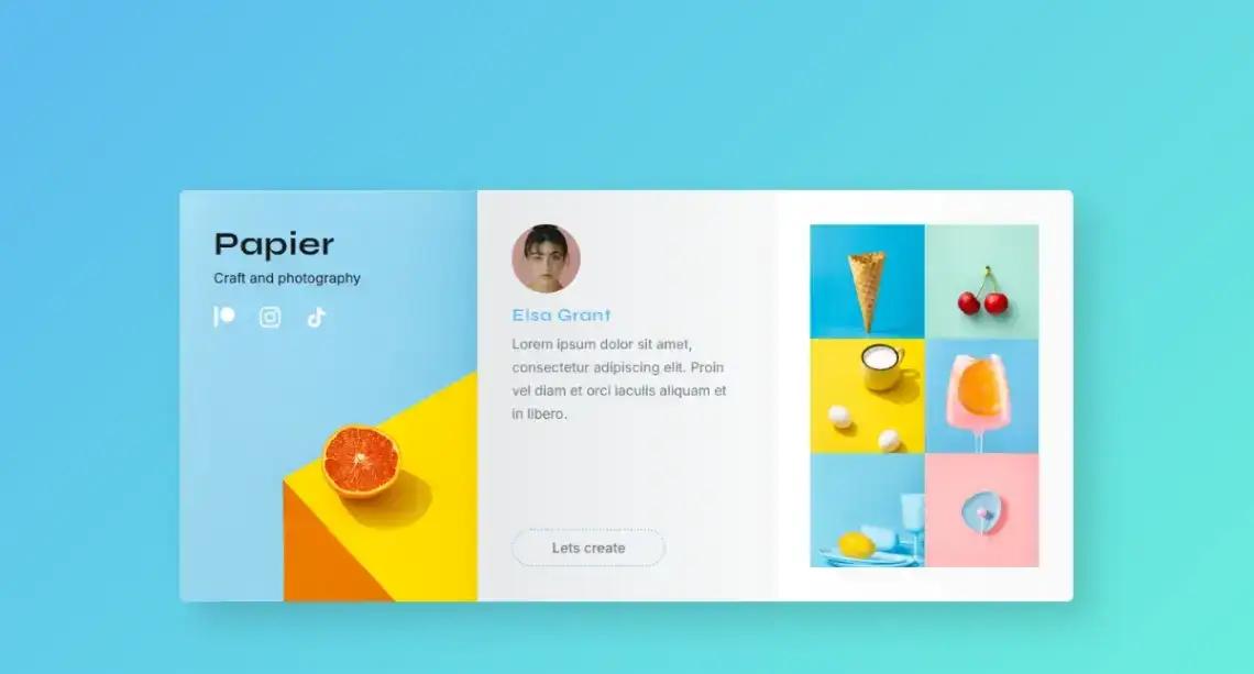 Creative Portfolio no code website template
