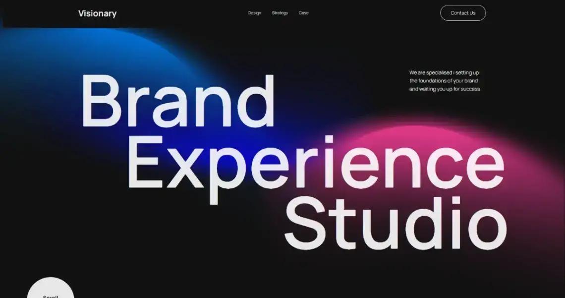Design Strategy Agency no code website template