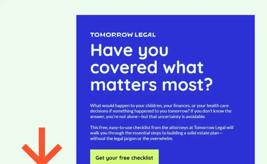 Legal Resource Download home page screenshot