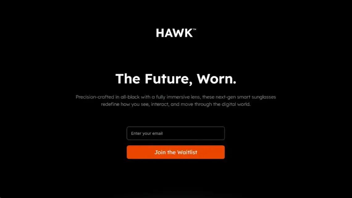 Product Launch Waitlist home page screenshot