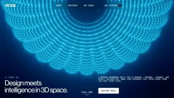 AI Brand Showcase home page screenshot