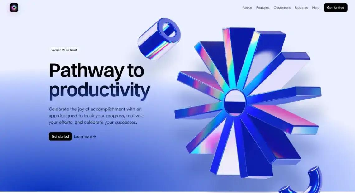 Website Blocks home page screenshot