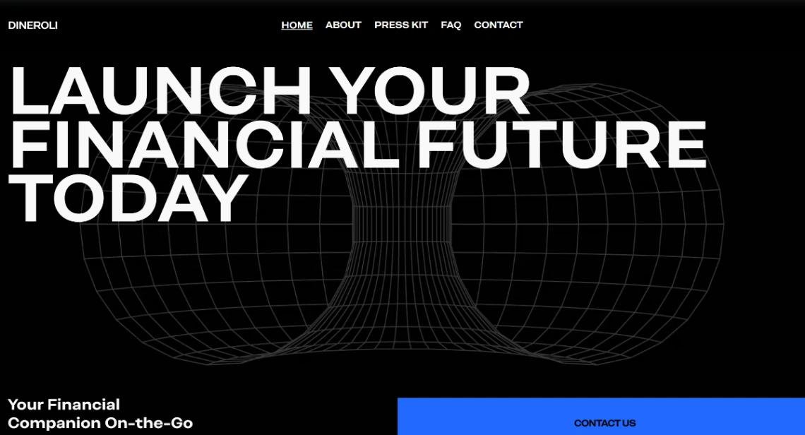 Financial Consulting website template