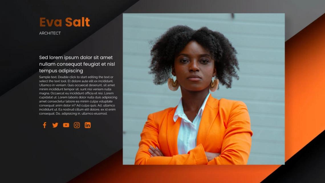 Architect Portfolio website template