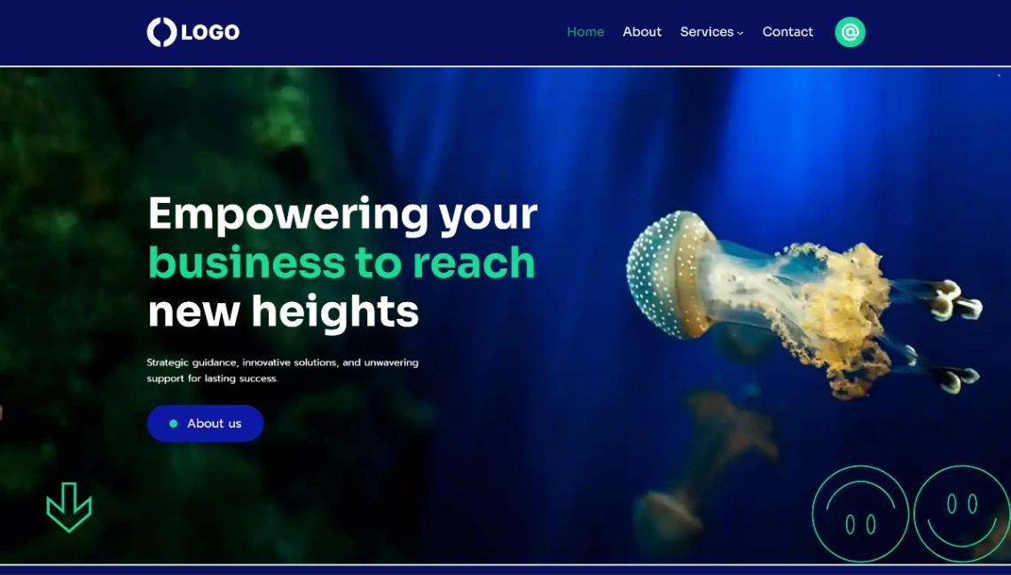 Consulting Firm website template