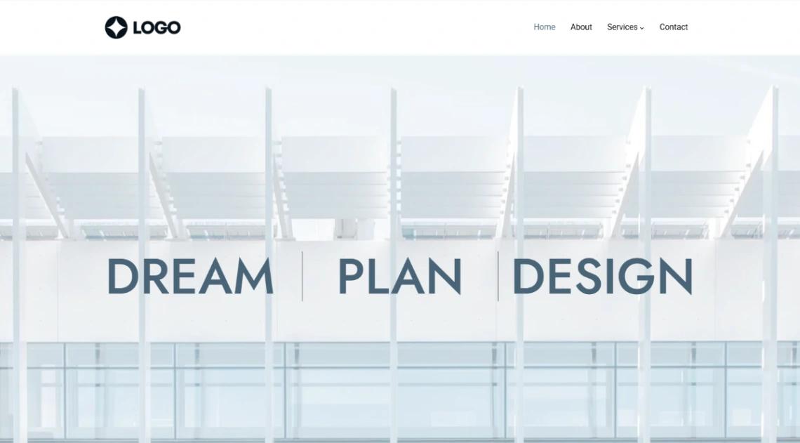 Architecture Studio website template