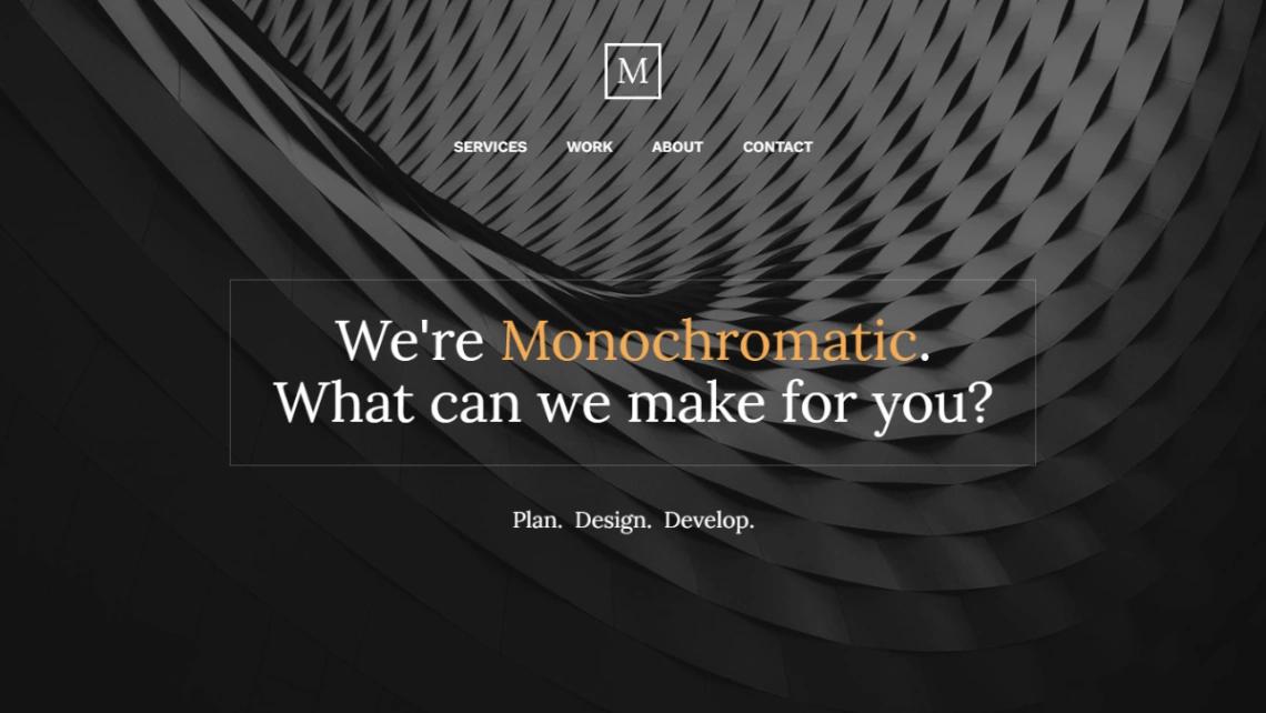 Design Agency website template