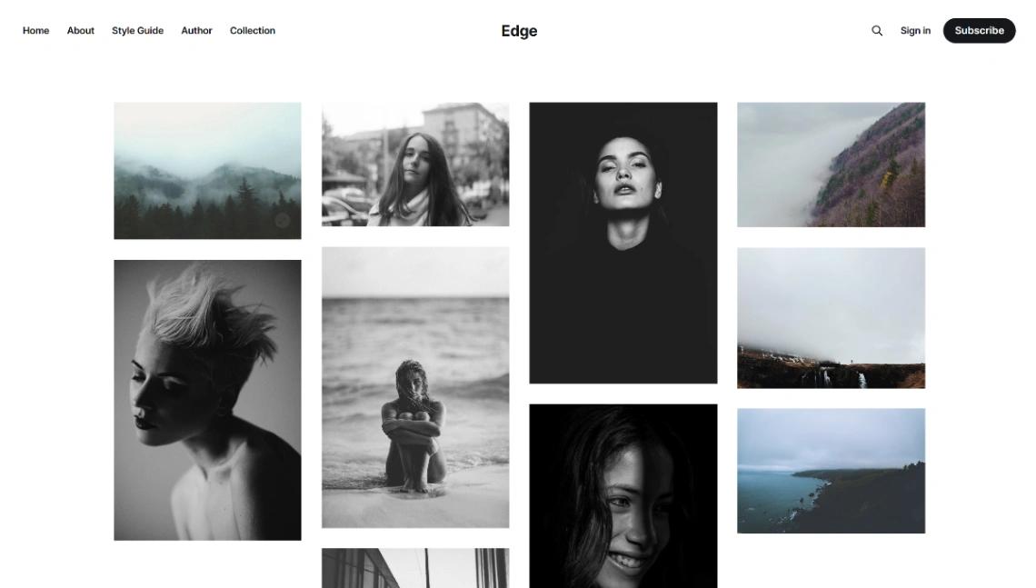Creative Portfolio website template
