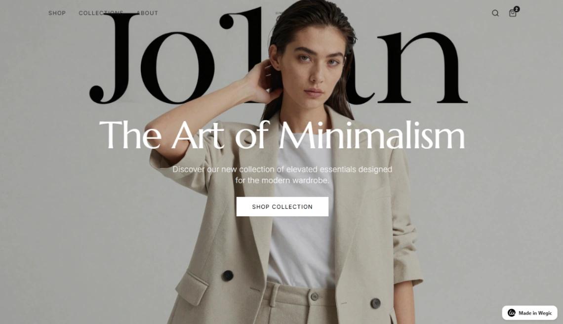 Women Fashion Store website template