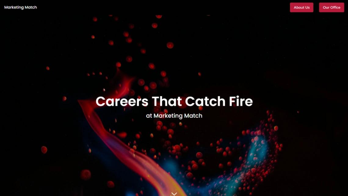 Careers Job Board website template