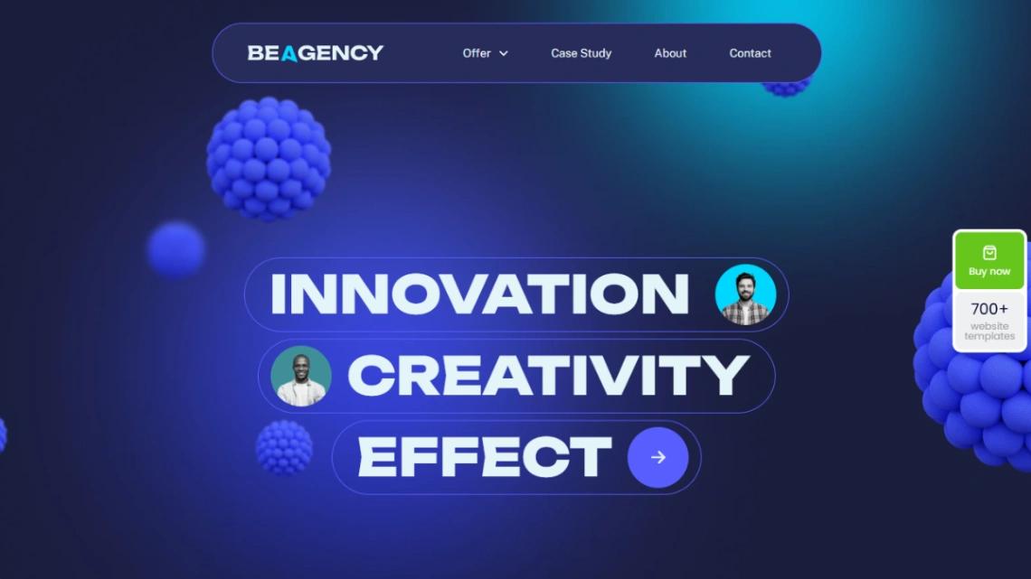 Creative Digital Agency website template