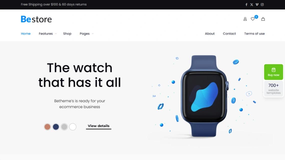 Electronics Online Store website template