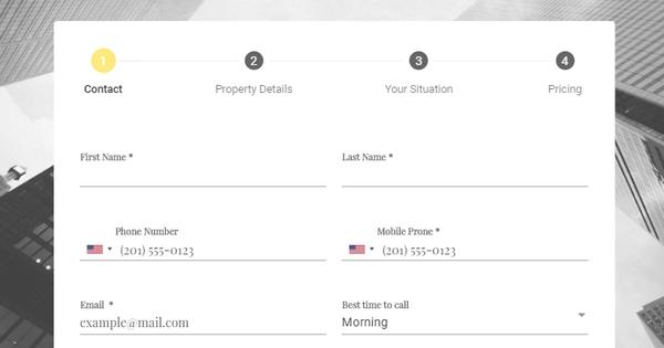 Appointment Form website template