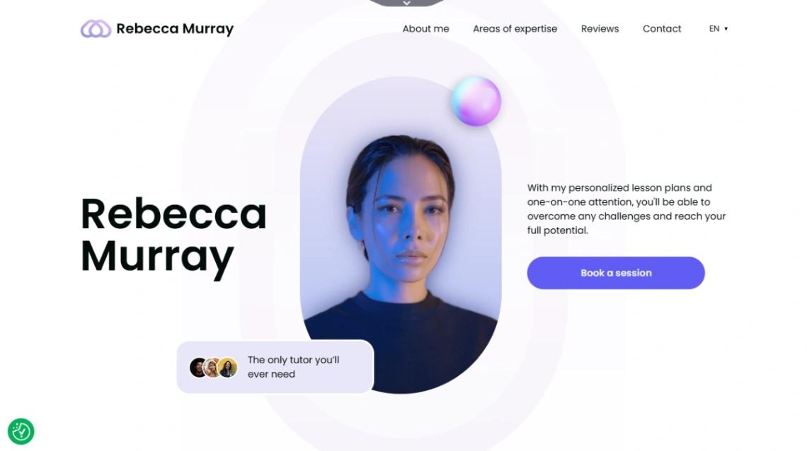 Tutoring Services website template