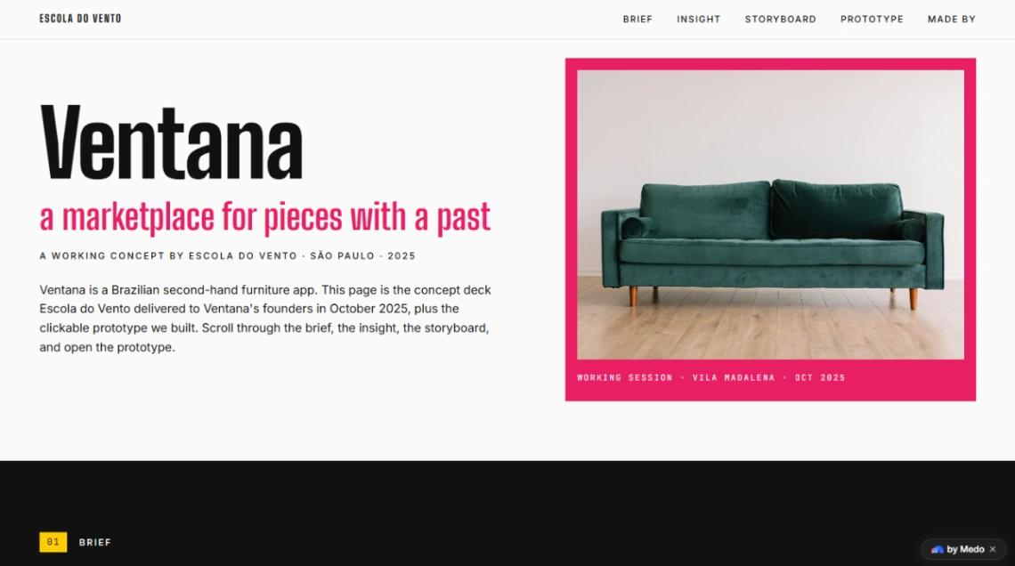Design Case Study Deck website template