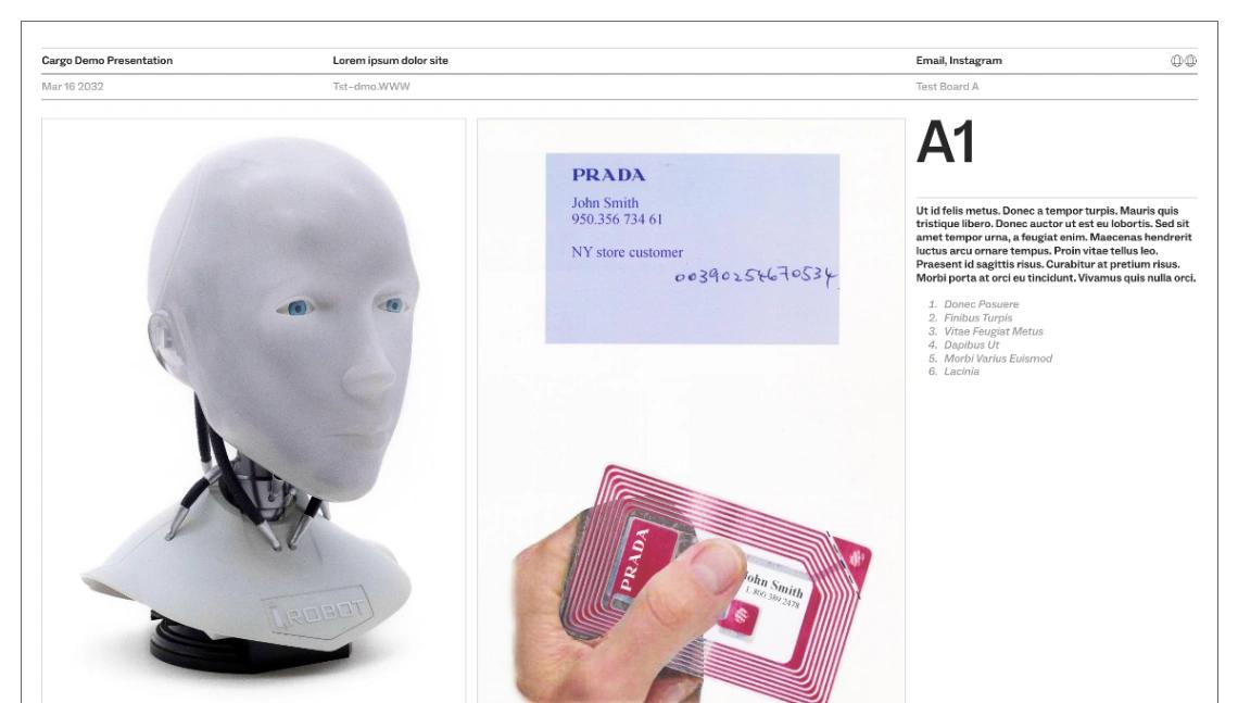 Art Performance website template