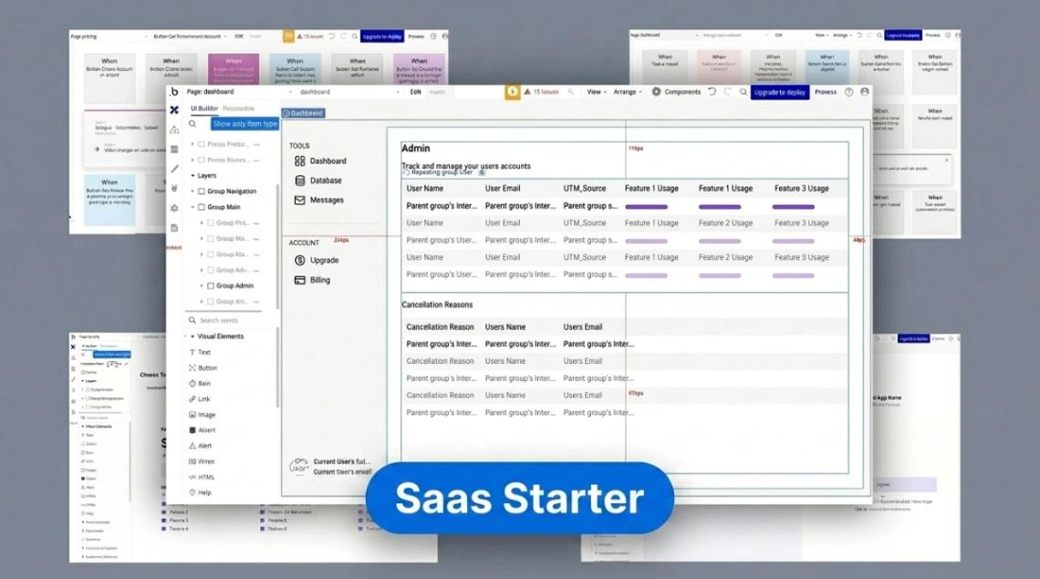 SaaS App Starter Kit web application template