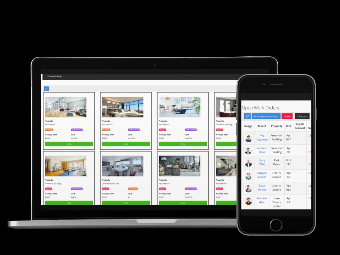 Property Management web application template