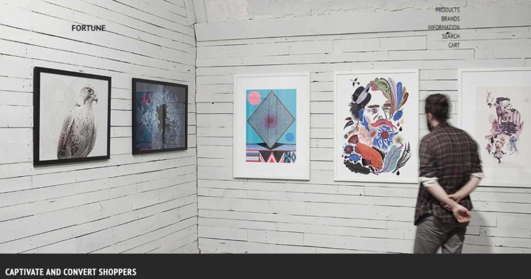 Art Gallery Store website template