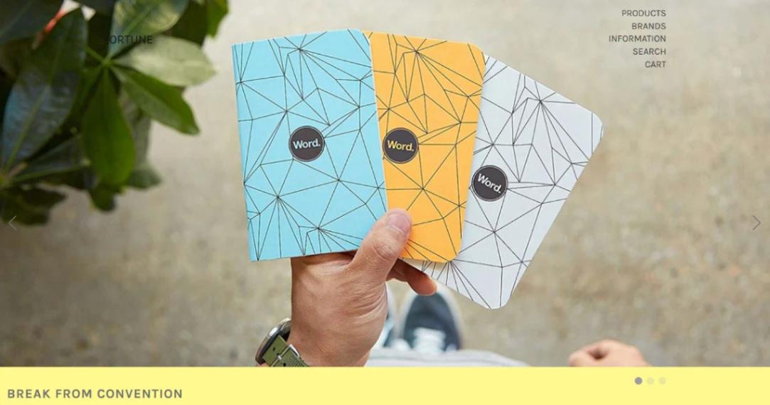 Product Online Store website template