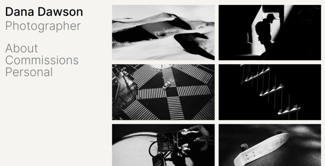 Sophisticated Editorial website template