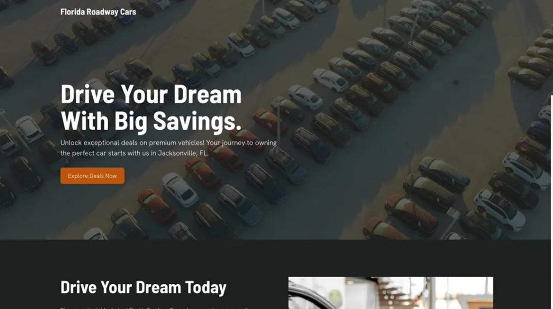Car Dealership website template