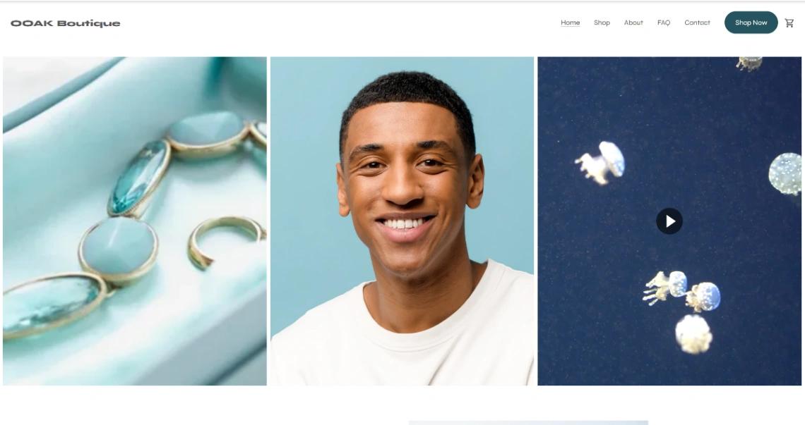 Clothing Brand website template