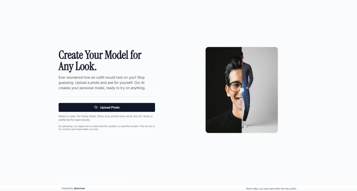 Fit Check App web application template