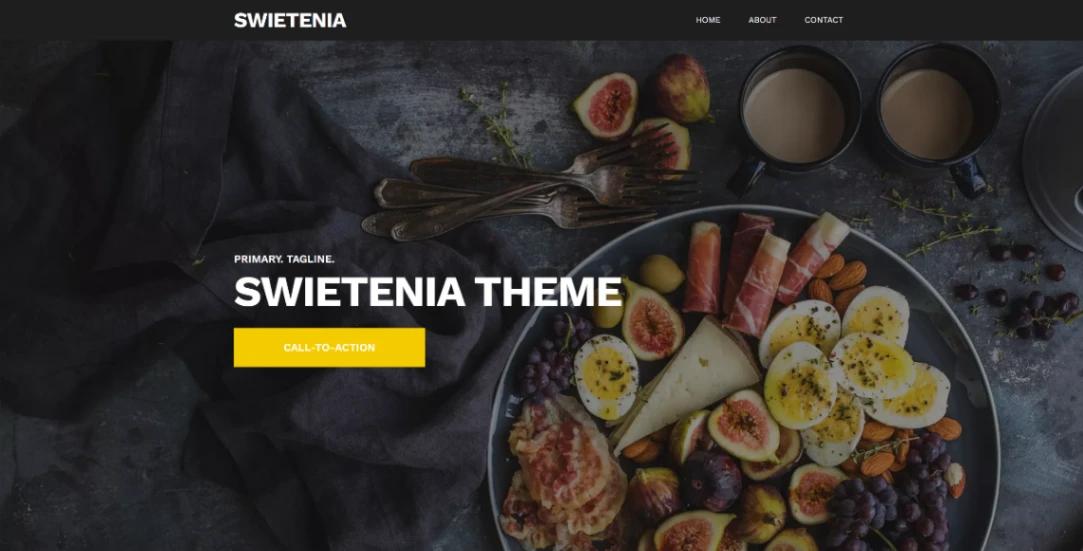 Restaurant Website website template