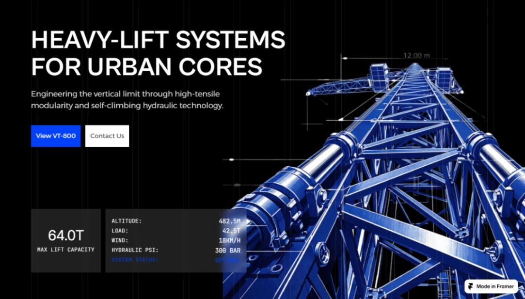 Heavy Industry website template