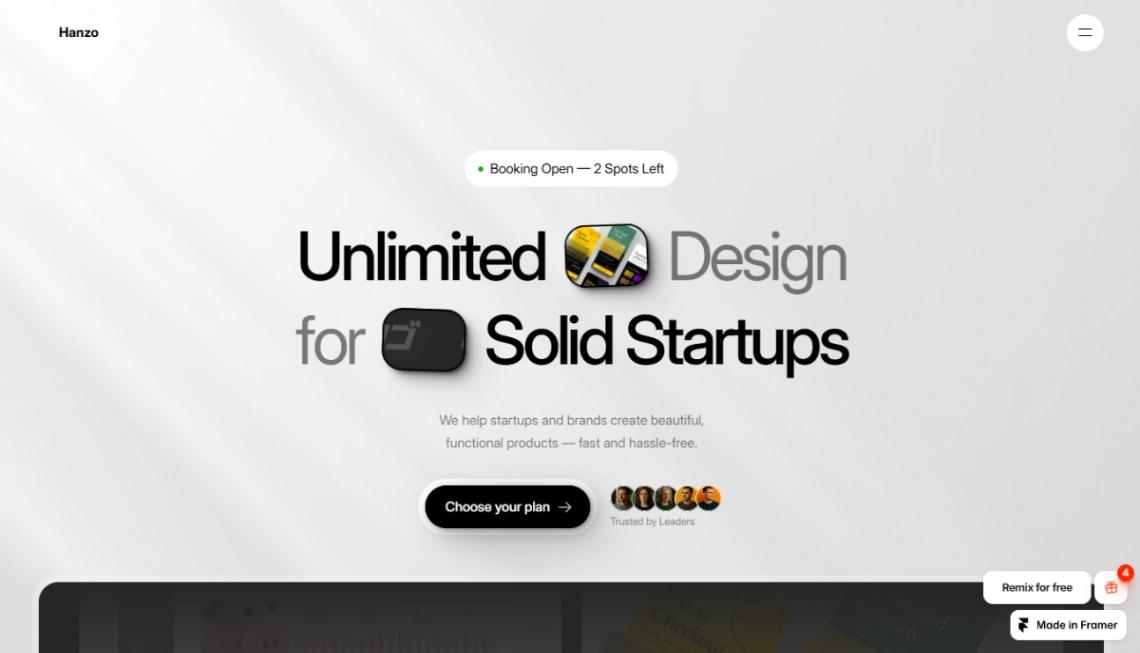 Productized Agency website template