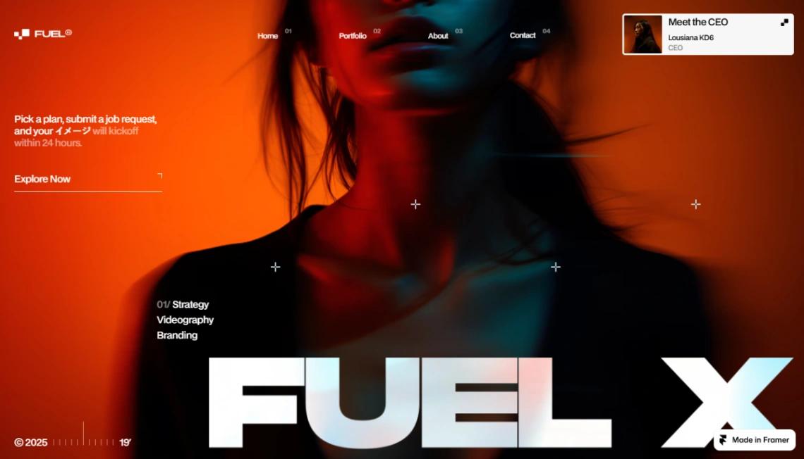 Premium Agency website template