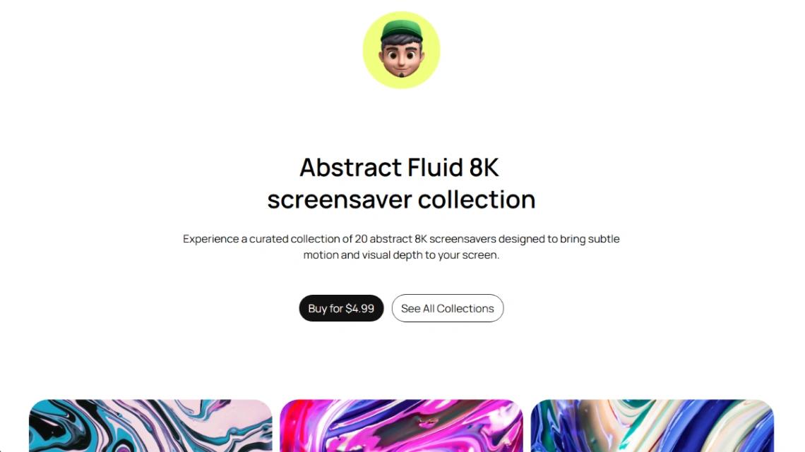 Digital Product Sales website template