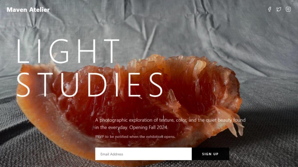 Fashion Coming Soon website template