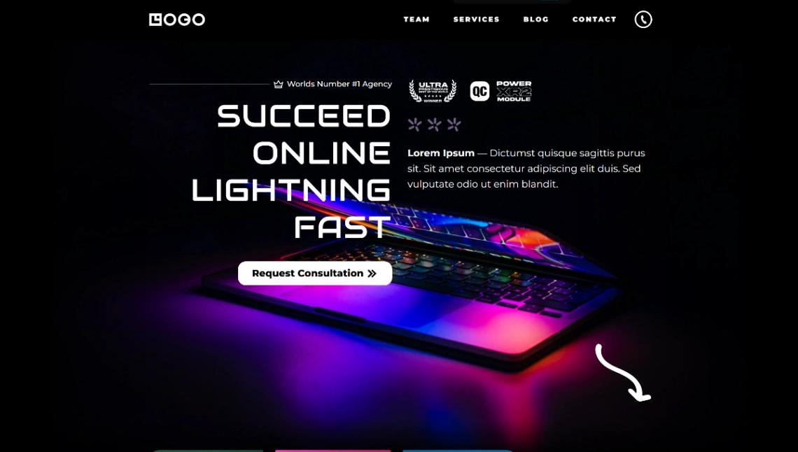 Development Agency website template
