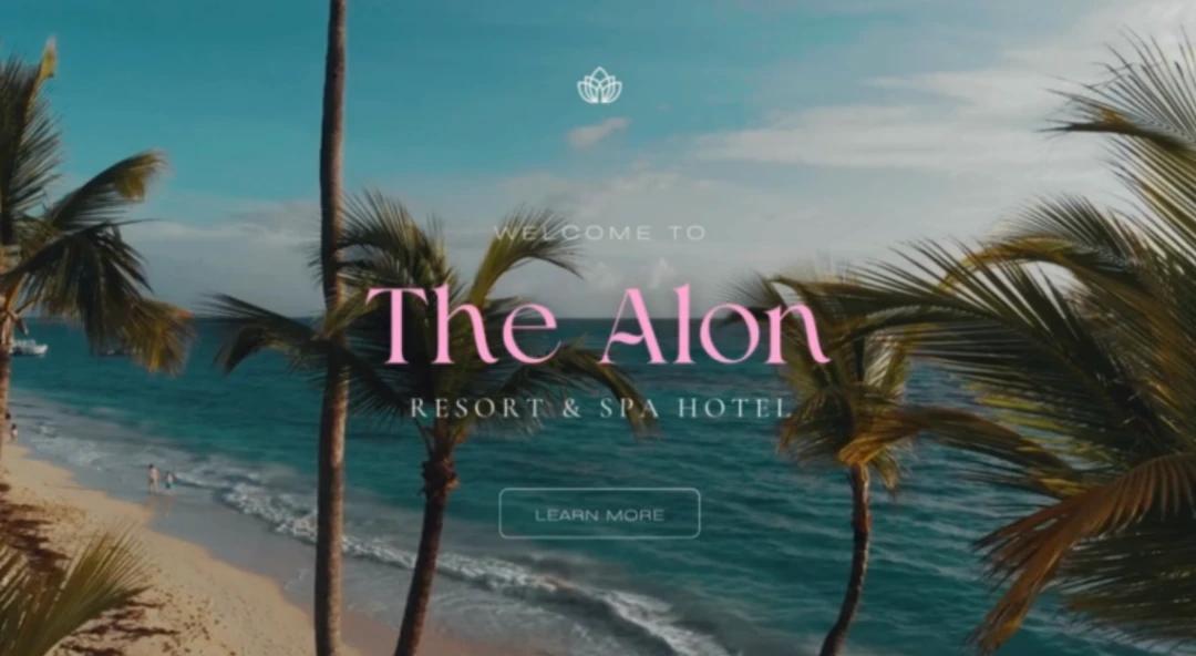 Hotels Business website template