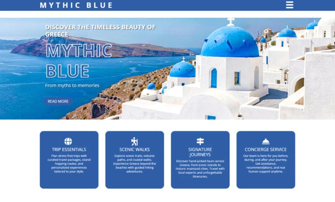 Travel Tour Operator website template