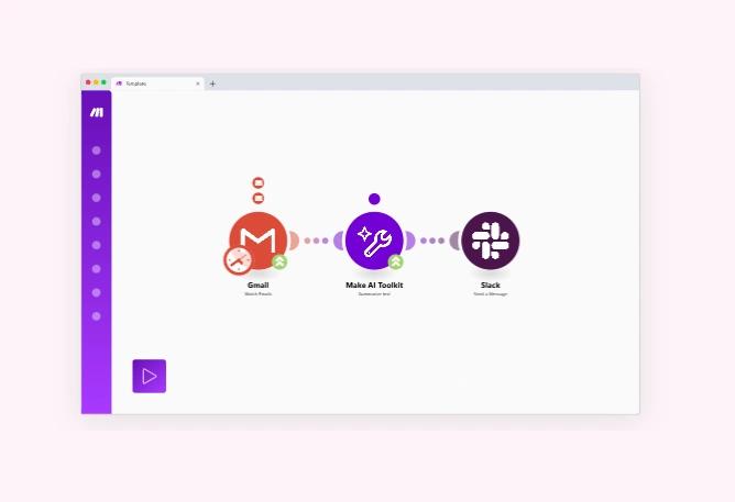 Email Summary Automation web application template
