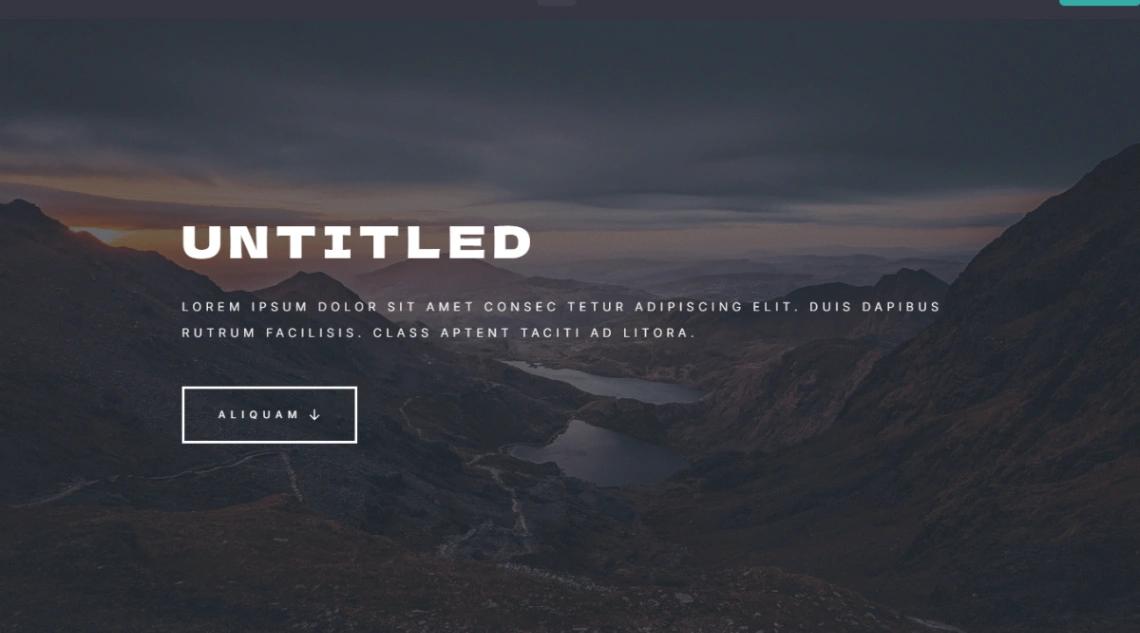 Portfolio Grid website template