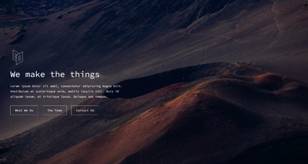Personal branding website template