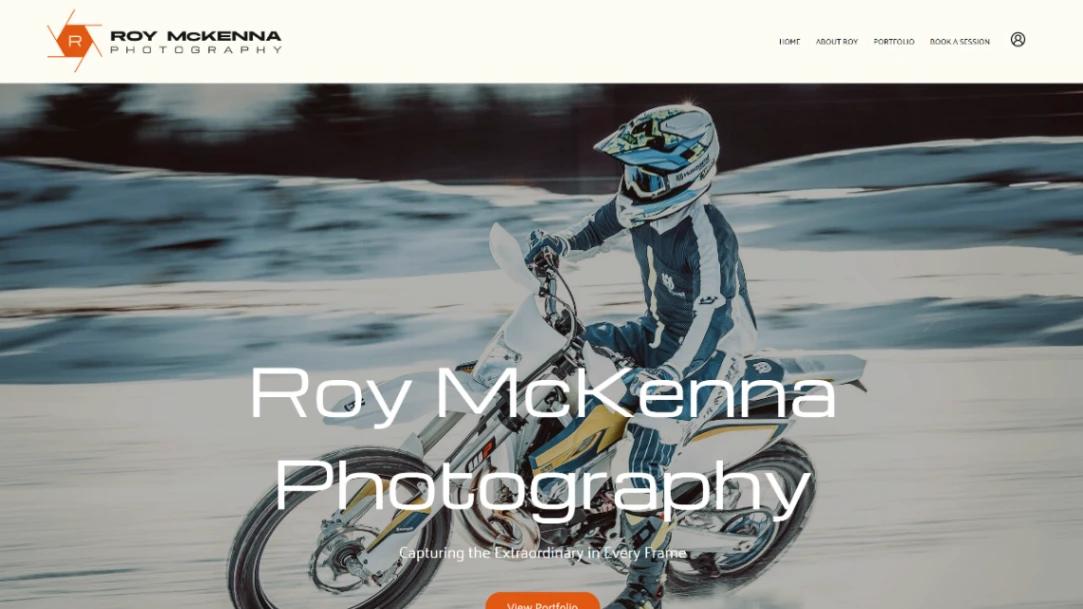 Adventure Photography website template